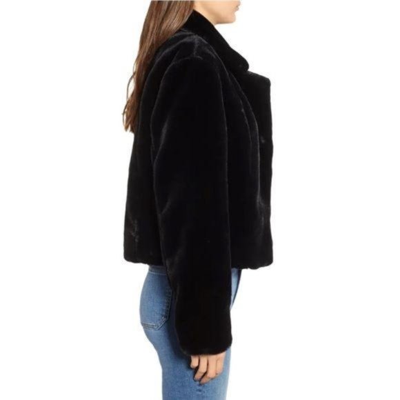 NWT BLANKNYC | Cropped Faux Fur Jacket XXL - Picture 3 of 4